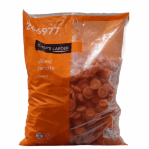 Chefs Lader Sliced Carrots - 2.5kgs