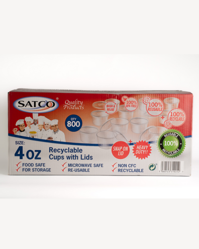 Satco 4 Oz ontainers